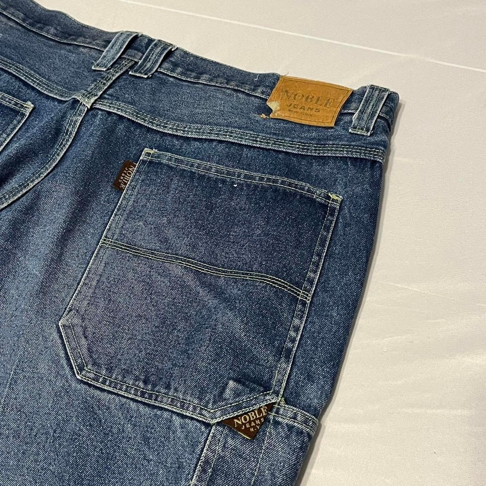 Y2K super baggy Noble Jeans New York Carpenter Jeans Measures 40x32 - Picture 7 of 8
